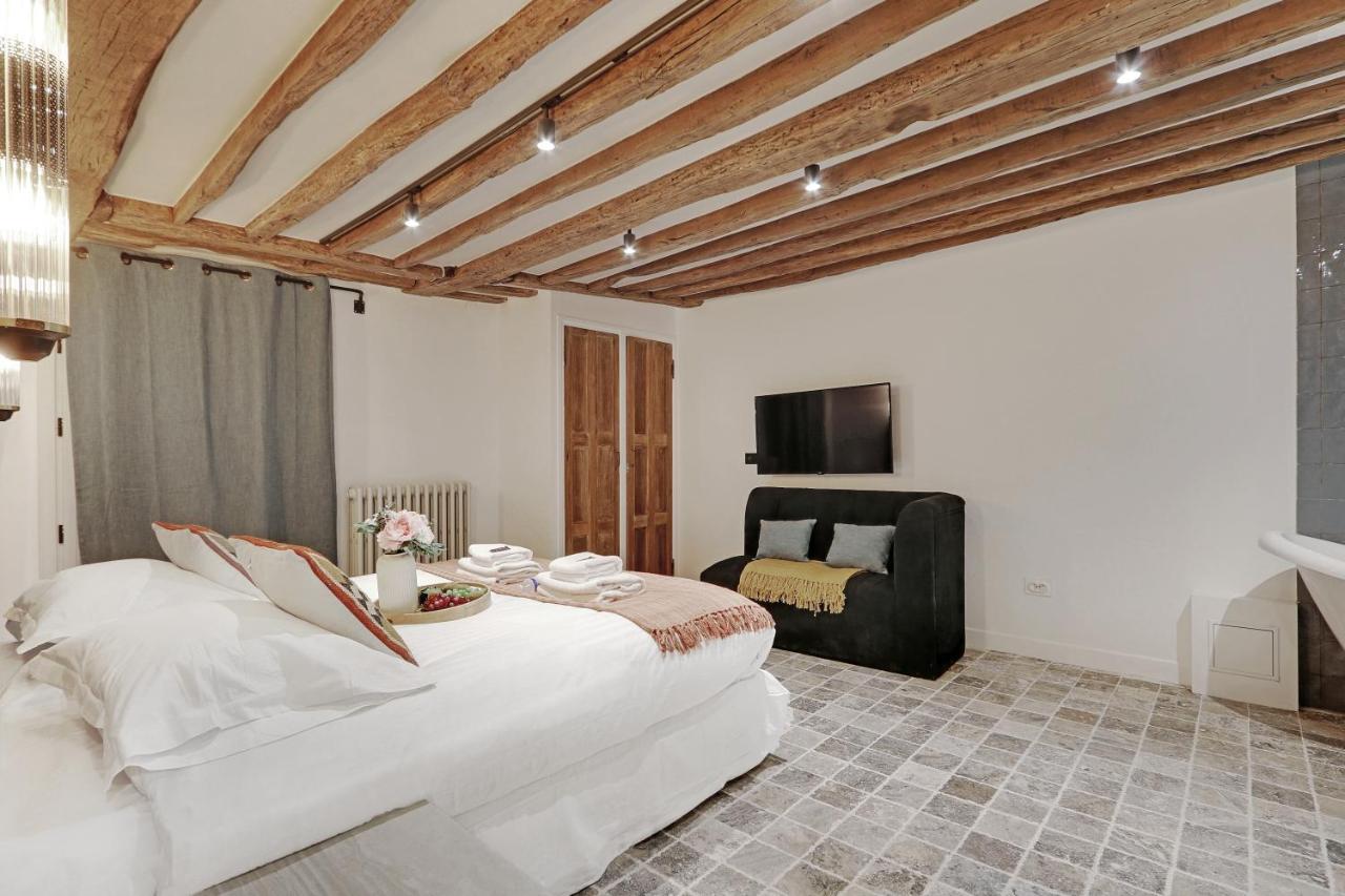 Cmg Amazing Duplex 3Br 6P Le Marais Apartman Párizs Kültér fotó