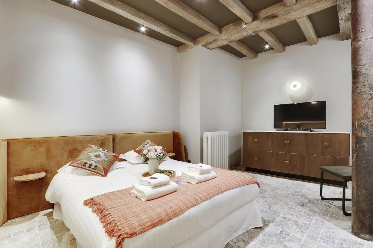Cmg Amazing Duplex 3Br 6P Le Marais Apartman Párizs Kültér fotó